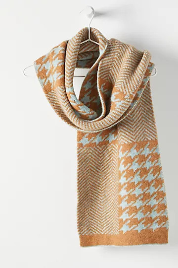 Houndstooth Scarf | Anthropologie (US)