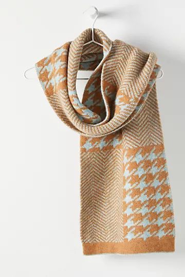 Houndstooth Scarf | Anthropologie (US)