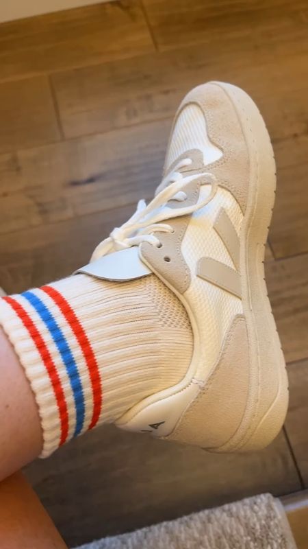 The best crew socks! 

Le Bon Shoppe socks - girlfriend crew hit just right and don’t dig into your ankles. Super cute colors too, really comfortable! 

Vejas v- 10 sneakers

#socks #shoes #crewsocks #europetravel

#LTKTravel #LTKStyleTip #LTKShoeCrush