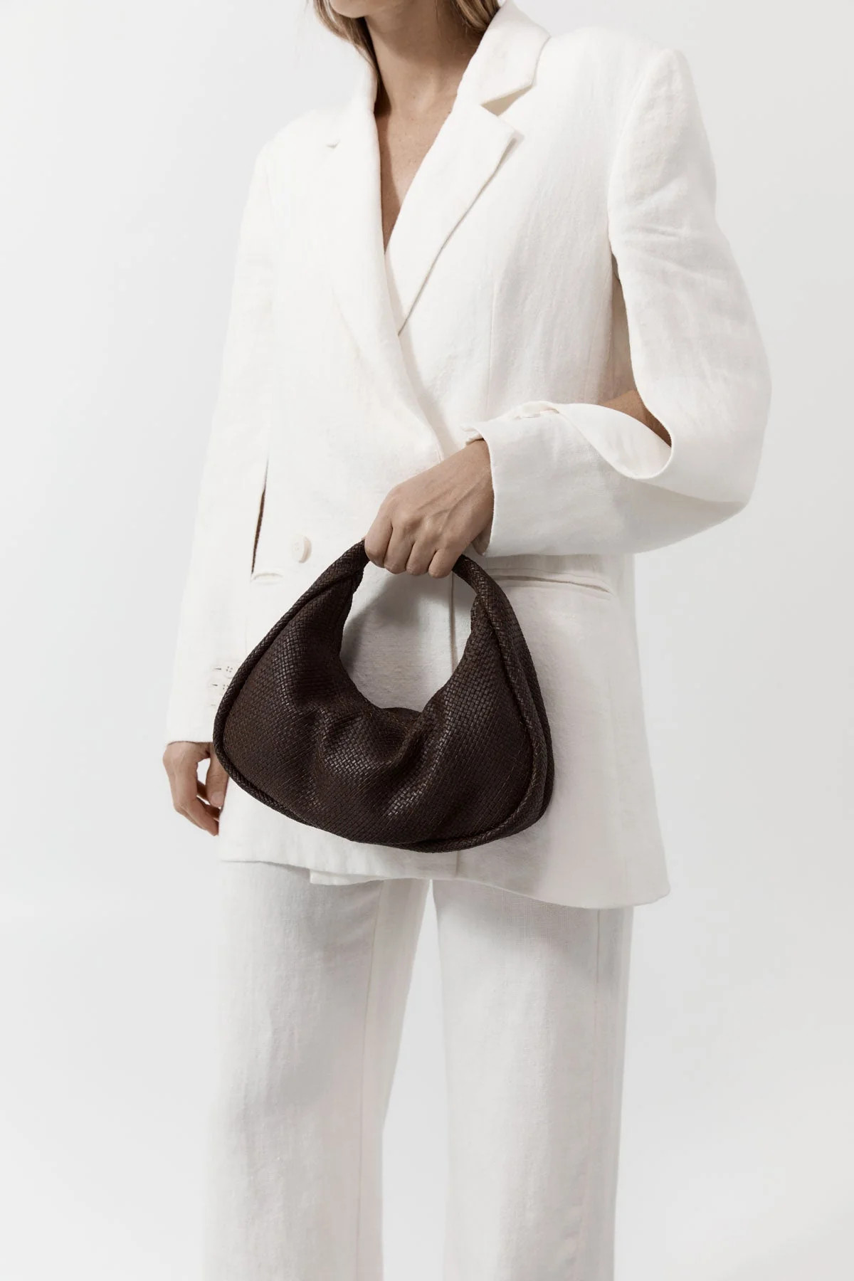 Woven Bon Bon Bag - Chocolate | St. Agni (US, UK, EU)