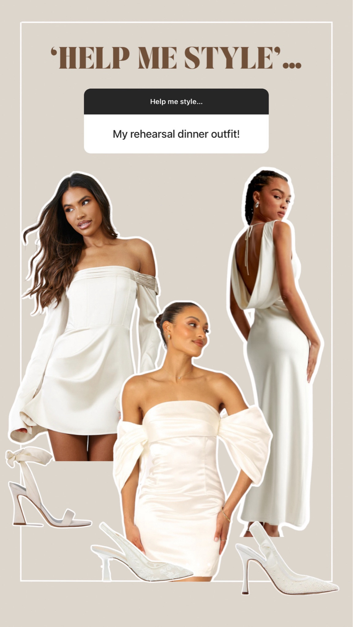 Rehearsal dinner ideas + shoes to match!



#LTKstyletip #LTKwedding