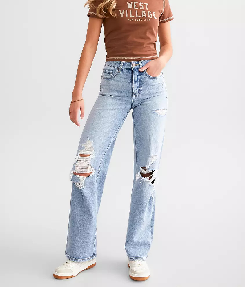 Billie Wide Leg Stretch Jean | Buckle