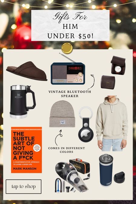 Gifts For Him Under $50
—


#LTKfindsunder50 #LTKHoliday #LTKGiftGuide