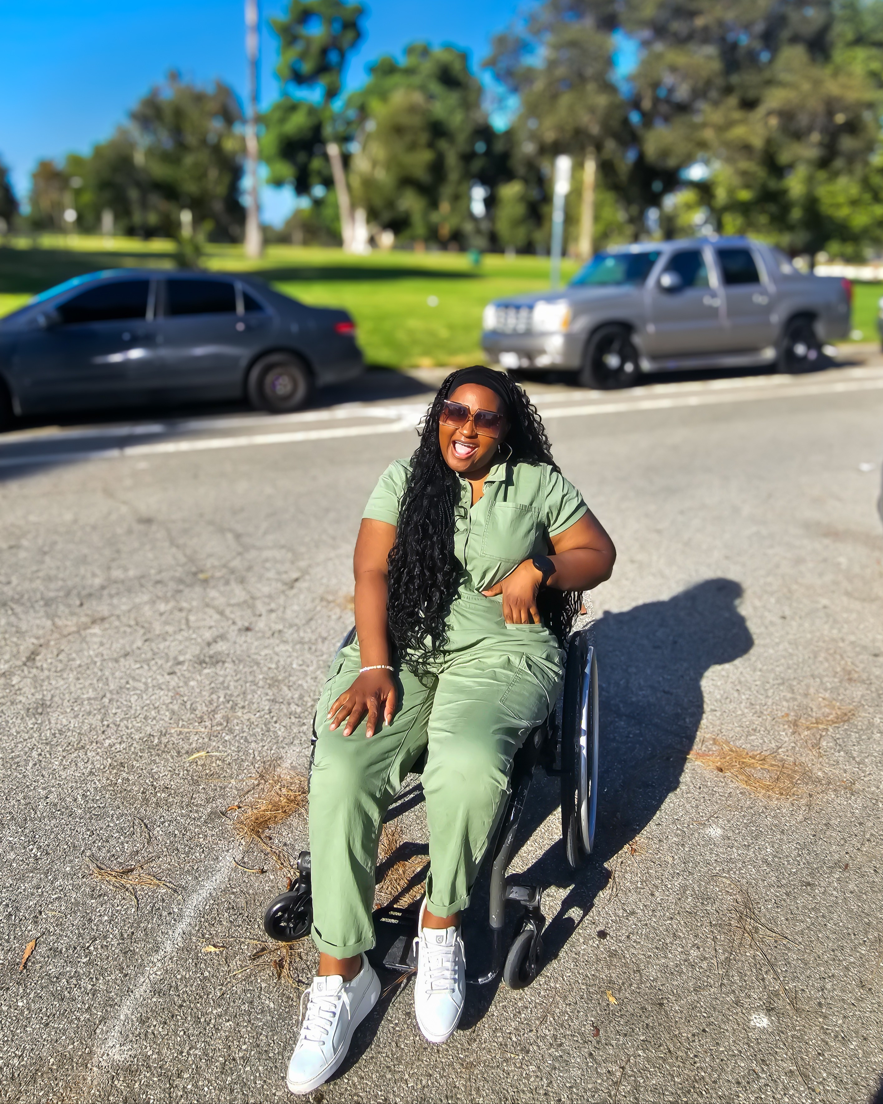 Green Jumpsuit 

#LTKBacktoSchool #LTKPlusSize #LTKStyleTip