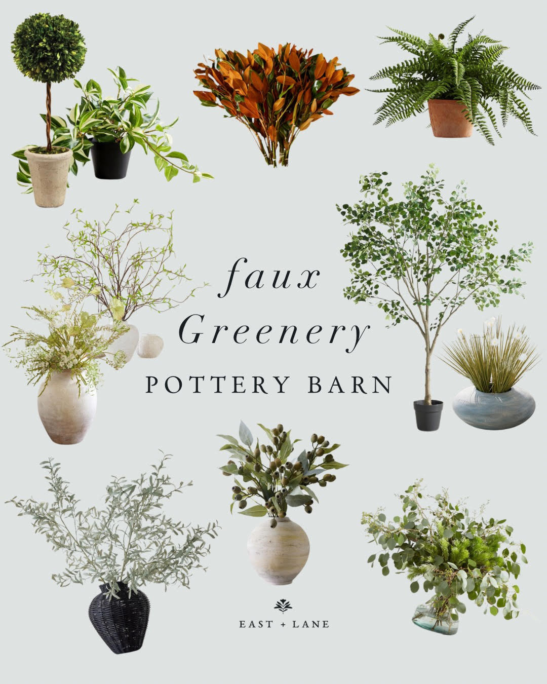 Looking for a fun way to spruce up your greenery? Pottery Barn has an assortment of faux greenery you can use indoor or outdoor! #spring #organic #decor #springrefresh #outdoors #greenery #fauxplant 

 #LTKSeasonal #LTKHome