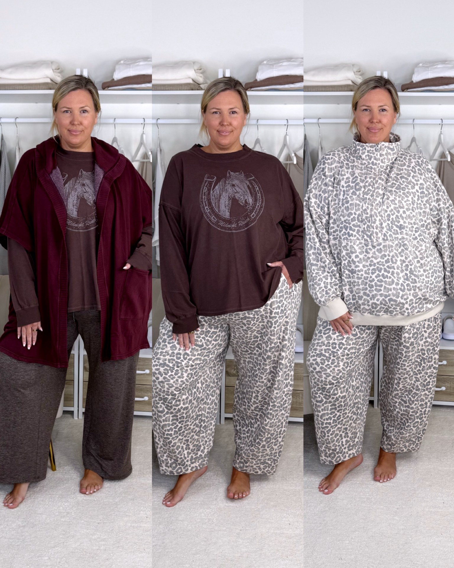 FTBB AE! Wearing an XXL in everything and a L/XL in the hooded cape sweater. Plus size, outfit inspo, cozy, fall fashion, apron belly

#LTKMidsize #LTKPlusSize #LTKSeasonal