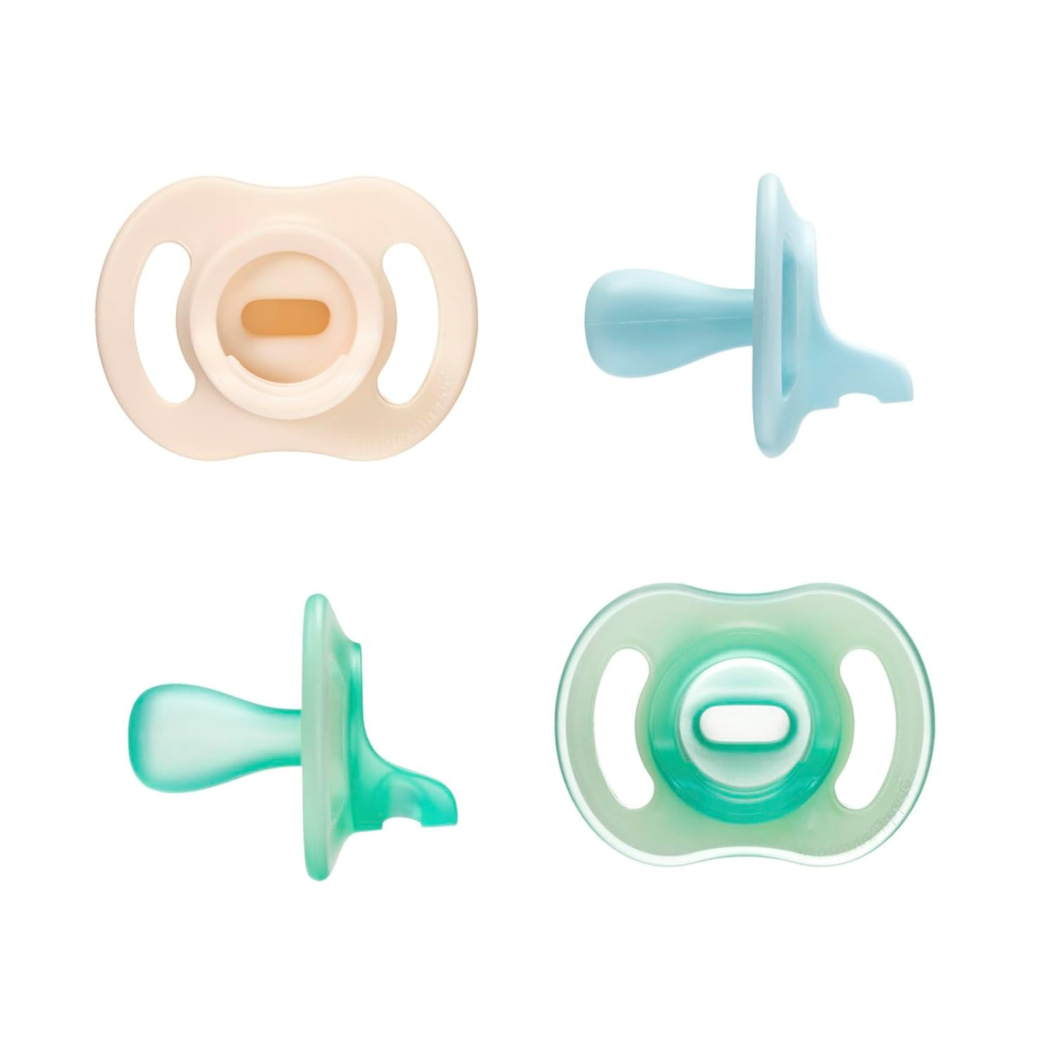 Tommee Tippee Stay Put Pacifier Set, Contains 2 Ultra-Light StayPut Glow in the Dark Pacifiers an... | Amazon (US)