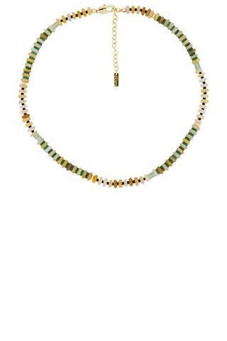 Eliou Kai Necklace in Green,Nude | FWRD 