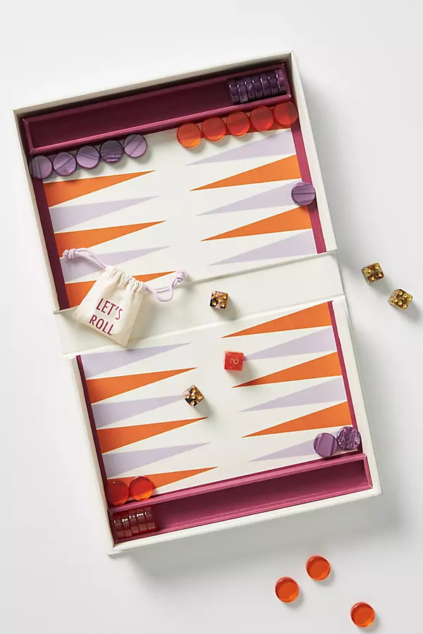 Backgammon Game By Anthropologie in Pink | Anthropologie (US)