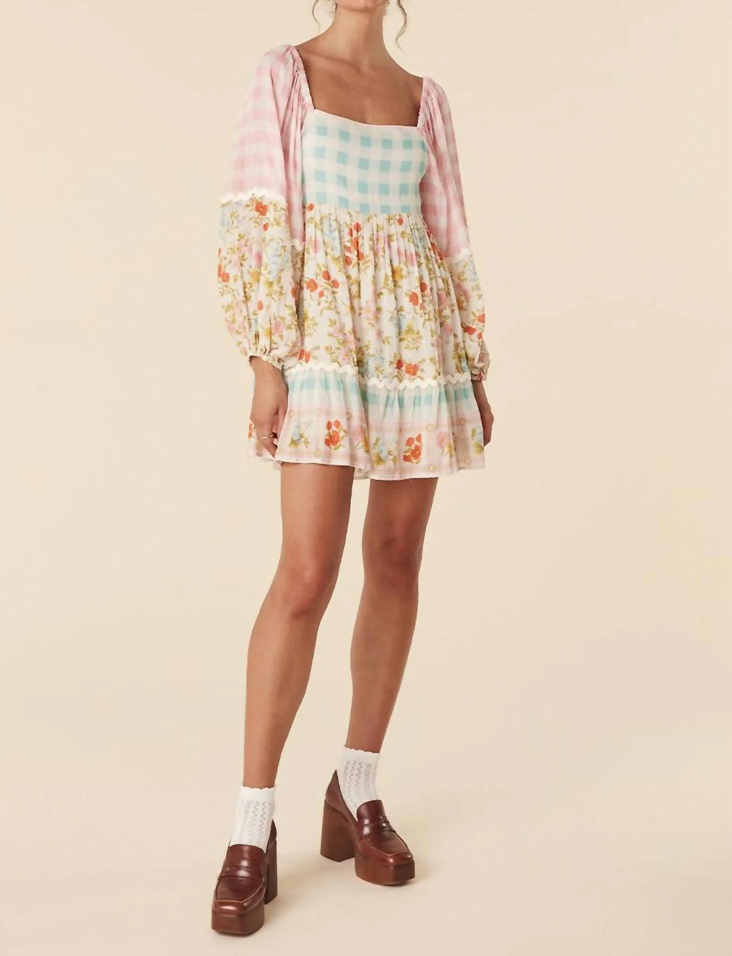 Flora Tunic Dress In Multi | Shop Simon