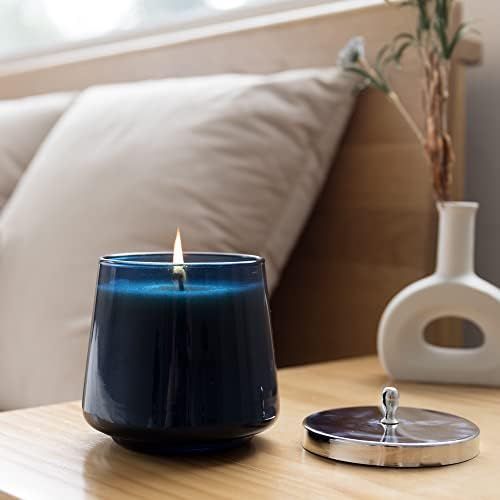 LA JOLIE MUSE Eucalyptus & Fig Scented Candle, Candles for Home Scented, 75 Hours Long Burning, 12.3 | Amazon (US)