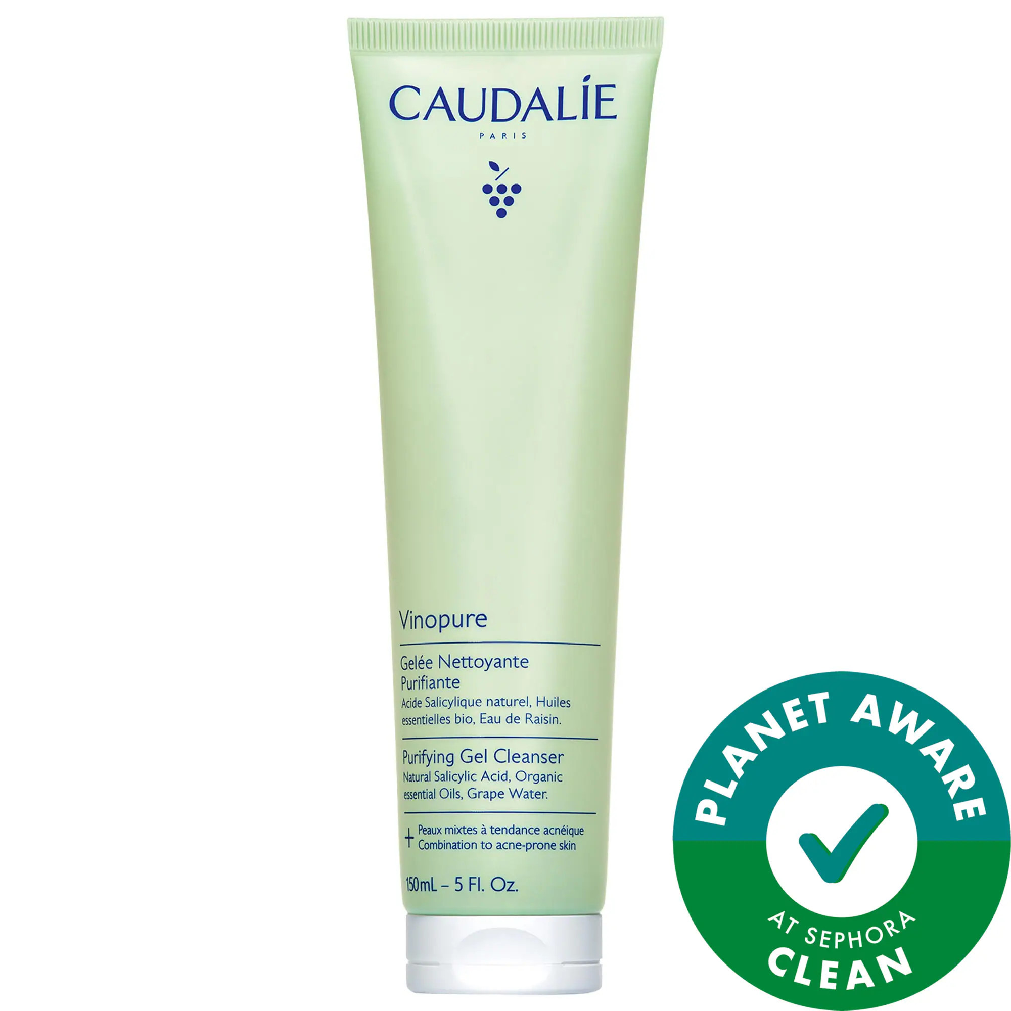 Caudalie Vinopure Pore Purifying Gel Cleanser 5 oz/150 mL | Sephora (US)