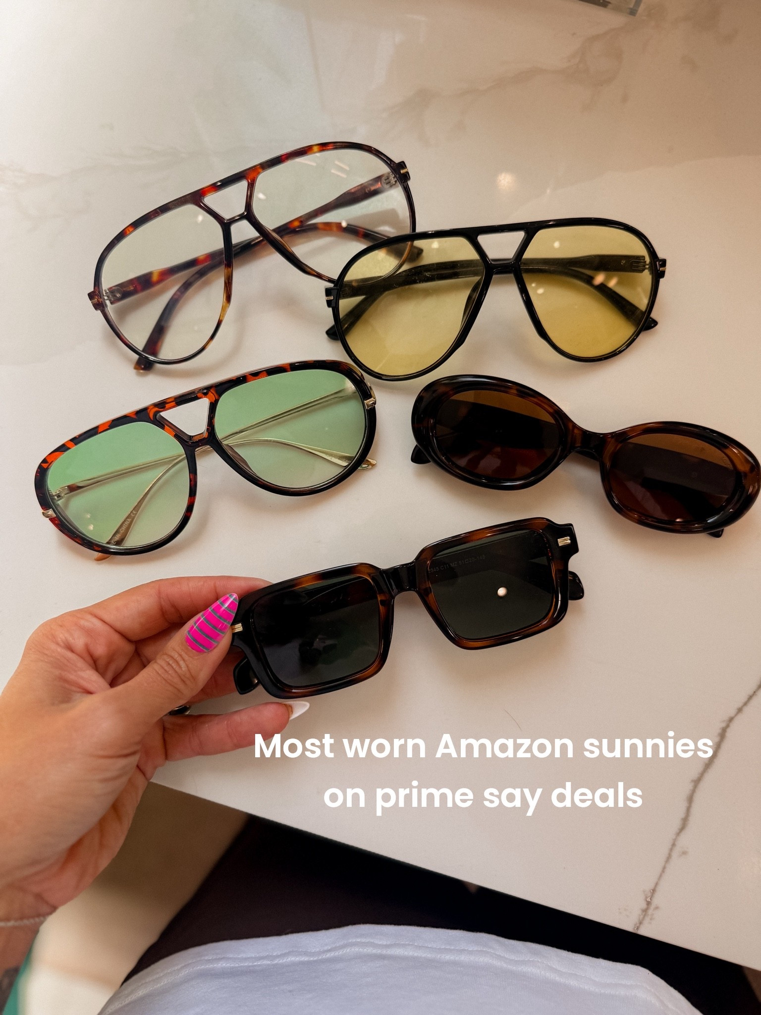 Some of my favorite Amazon sunnies on sale!

#LTKSaleAlert #LTKOver40 #LTKMidsize