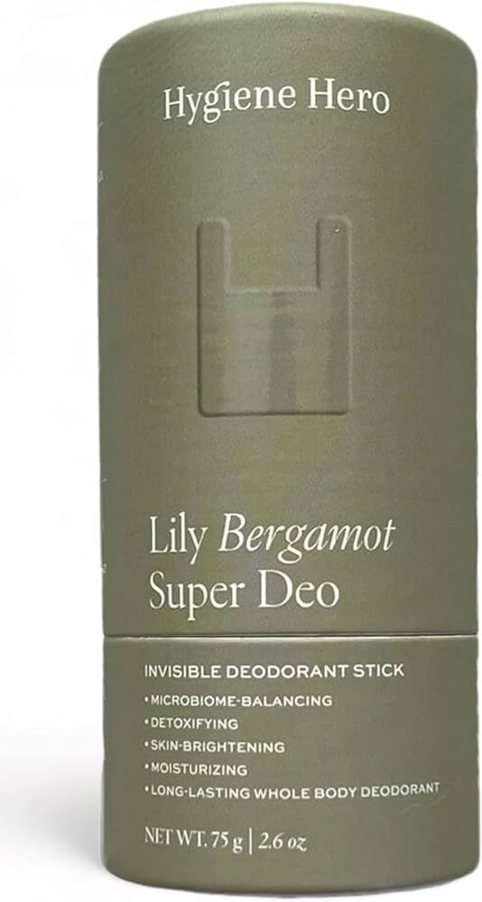 Super Deo - Lily Bergamot | Invisible Deodorant Stick | Natural Deodorant for Men and Women | Alu... | Amazon (US)