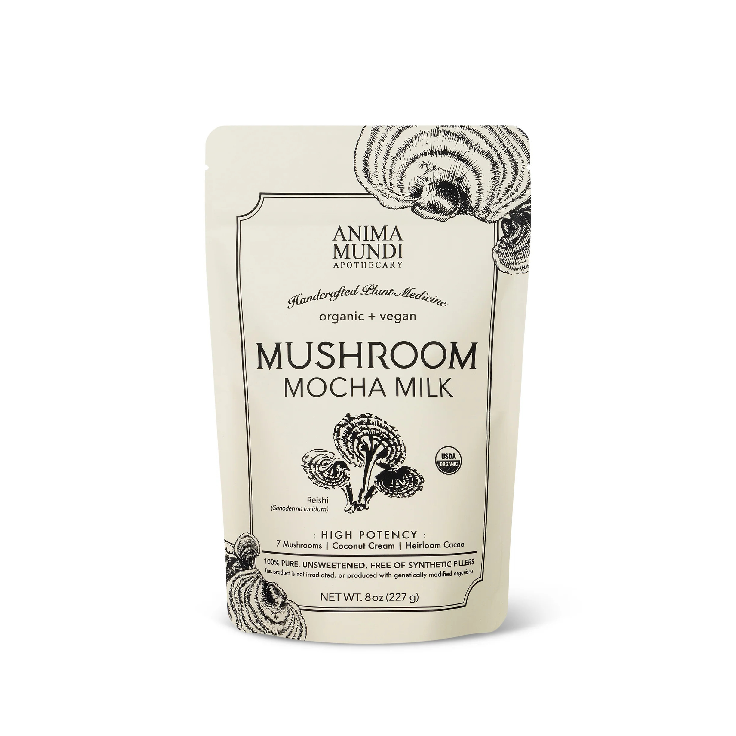 Mushroom Mocha Milk | Pretty Well Beauty
