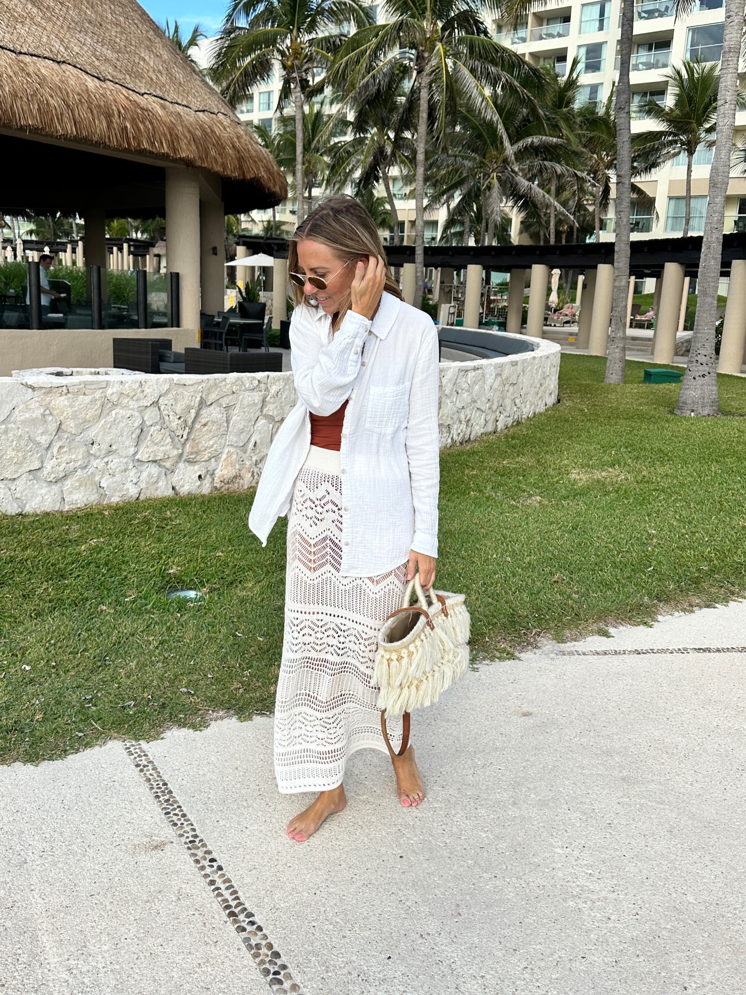 My favorite gauzy white button 
I size up one to a size small


#LTKFindsUnder50 #LTKSaleAlert #LTKStyleTip