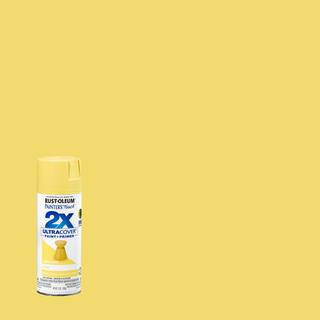 Rust-Oleum Painter's Touch 2X 12 oz. Satin Lemongrass General Purpose Spray Paint 334081 - The Ho... | The Home Depot