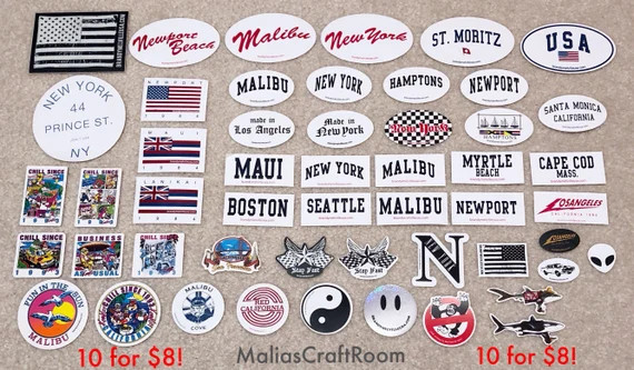 10 Brandy Melville Stickers Custom Pick or Random | Etsy | Etsy (US)