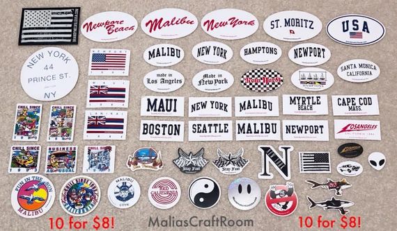 10 Brandy Melville Stickers Custom Pick or Random | Etsy | Etsy (US)