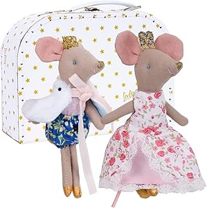 LEVLOVS Mouse in a Matchbox and Friends Toy Baby Registry Gift Celebrity Stars Mice Plush Toy | Amazon (US)
