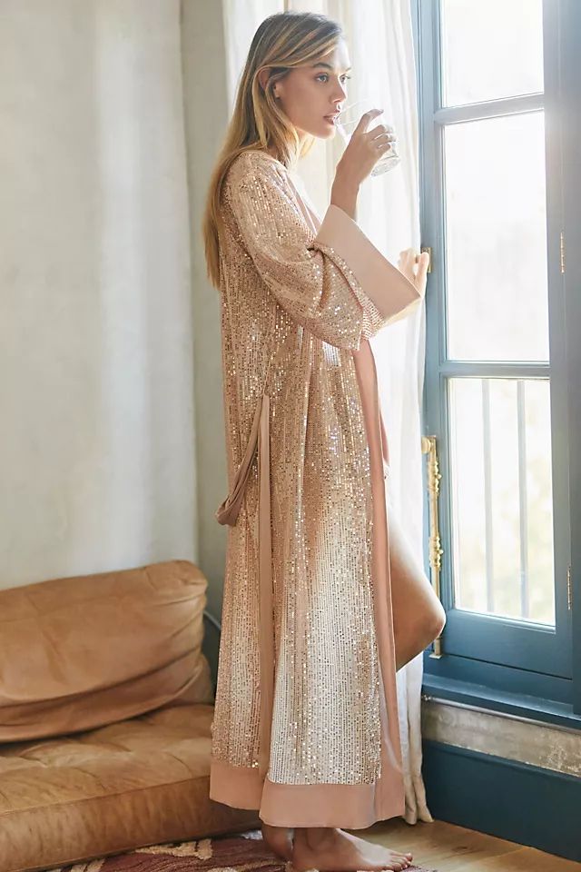 By Anthropologie Sequin Robe | Anthropologie (US)