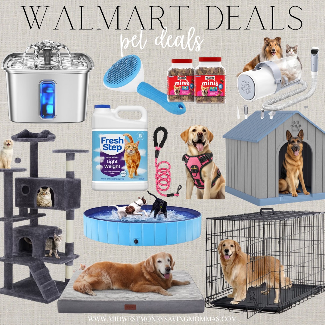 Pet deals at Walmart

Walmart deals dog bed dog crate cat tree kitty litter pet finds

#LTKHome #LTKSaleAlert #LTKmomlife