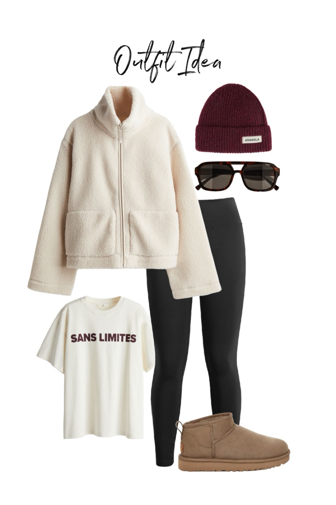 Cosy autumn outfit with Ugg boots, a fleece and leggings 

#LTKautumn #LTKeurope #LTKstyletip