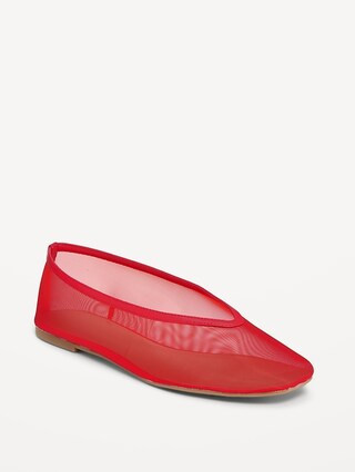 Mesh Ballet Flats for Women | Old Navy (US)
