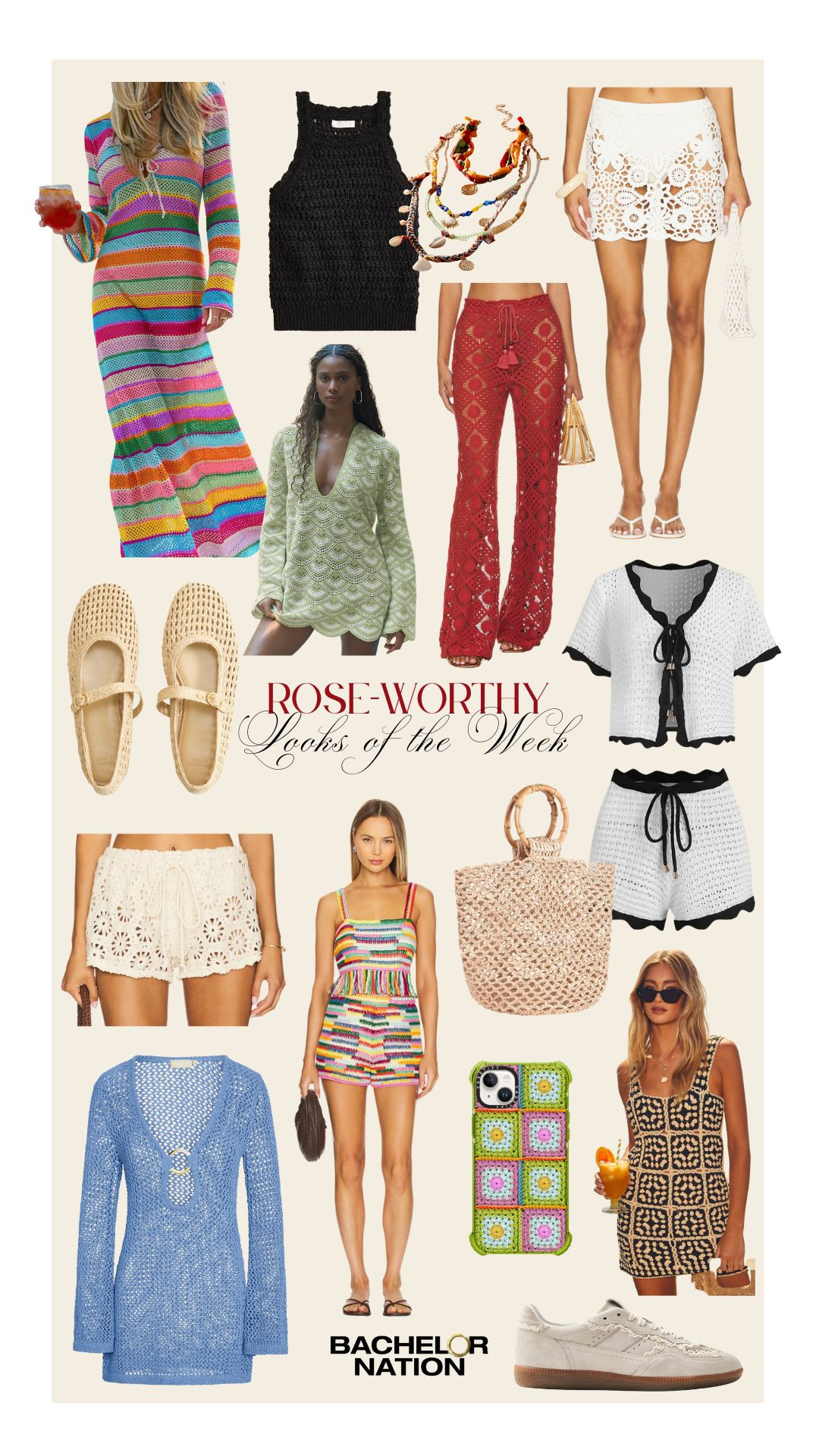 From colorful crochet to breezy beach sets, these summer trends are ready for their own rose ceremony 🌹☀️ 

 

#LTKSeasonal #LTKStyleTip #LTKItBag