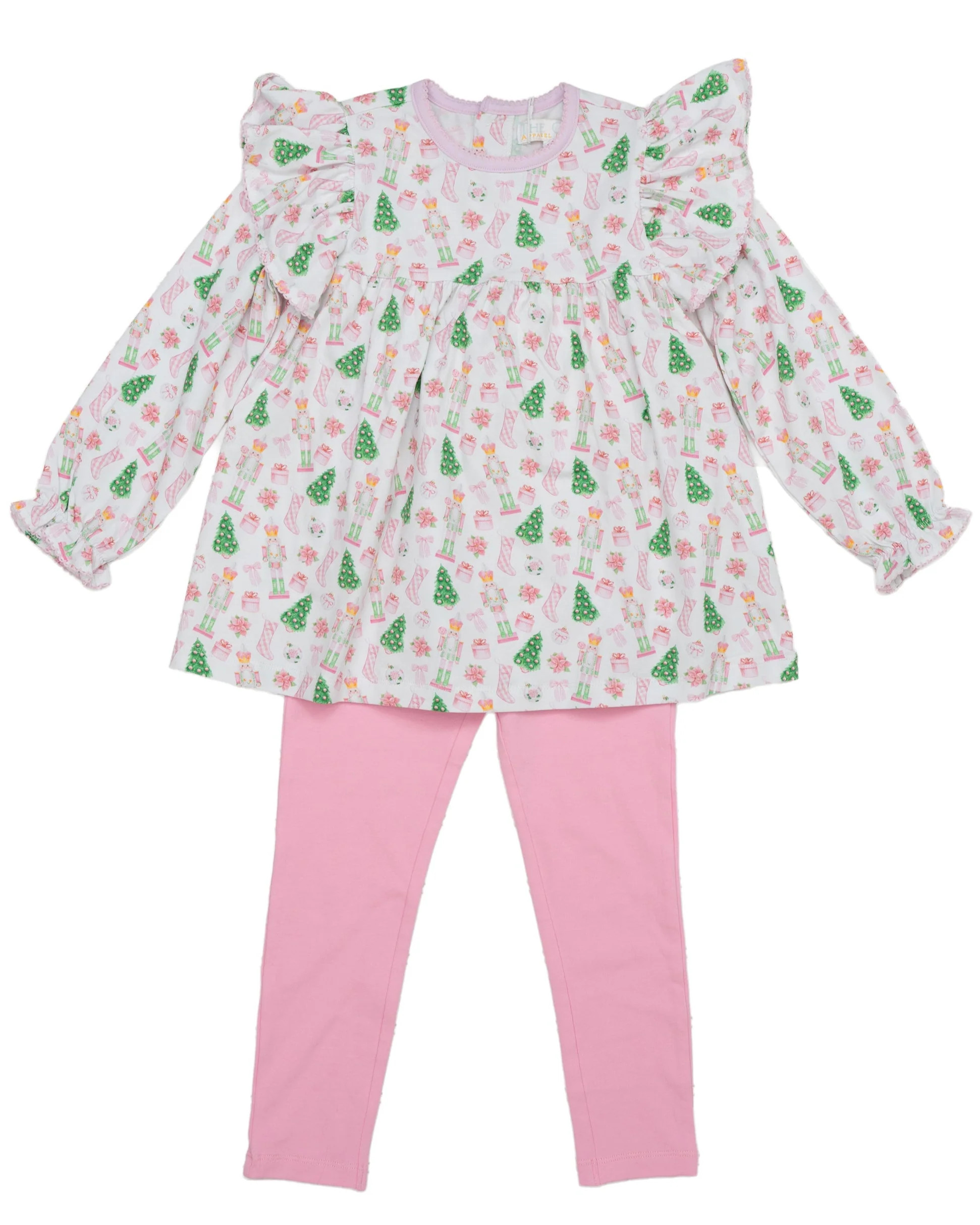 Mary Reese Preppy Christmas Legging Set | The Oaks Apparel Company