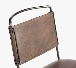 Perkins Leather Swivel Desk | Pottery Barn (US)