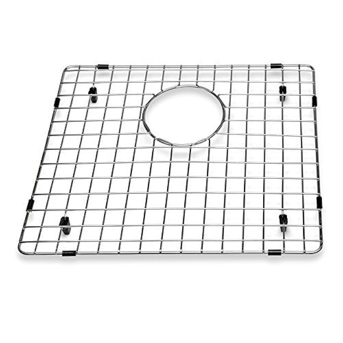 Decor Star KBG-F02-B Kitchen Sink Bottom Grid, Stainless Steel, 16 1/2" x 14 3/4" | Amazon (US)