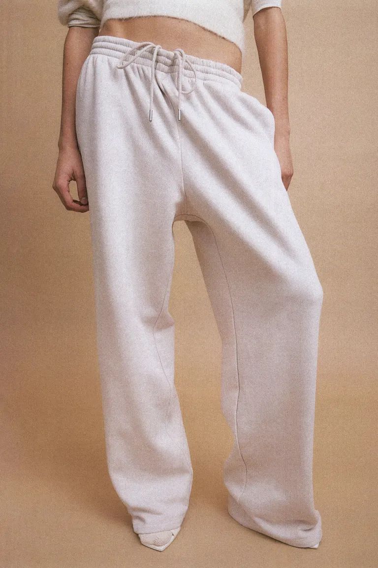 Sweatpants - Light beige - Ladies | H&M US | H&M (US + CA)