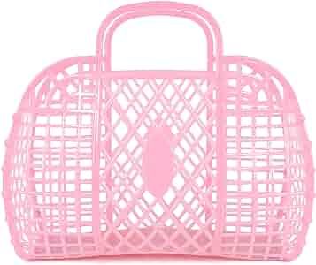 BABANA Toddler Purse - Jelly Bags for Kids, Girls, Women - Ideal Reusable Gift Basket Bag, Plasti... | Amazon (US)