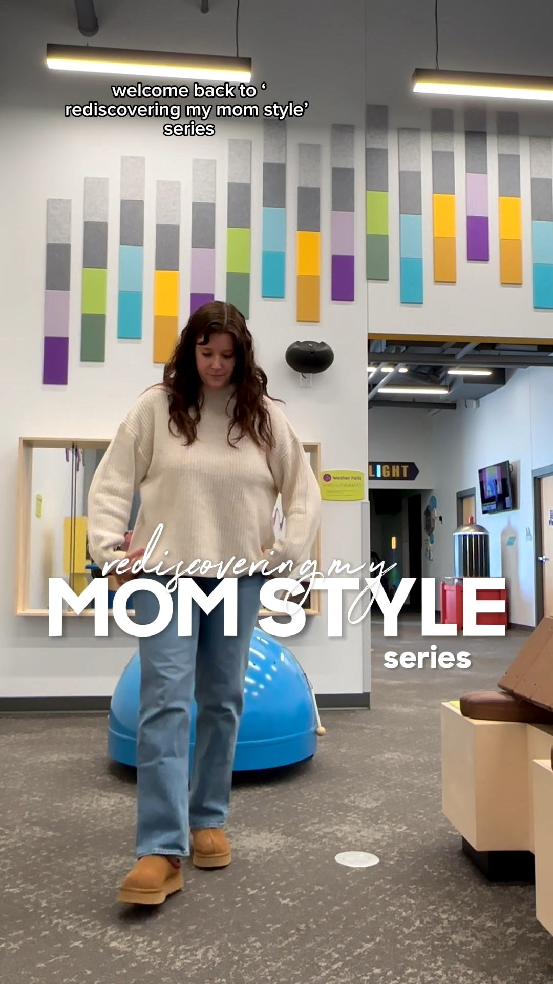 welcome back 🫶🏻 i’m on a journey to rediscover my style as a mom of two boys through getting dressed *most* days! this was a rare occasion where i put jeans on #momstyle #postpartumbody #momfashion #momoufit #postpartum 

#LTKmomlife #LTKootd #LTKMidsize