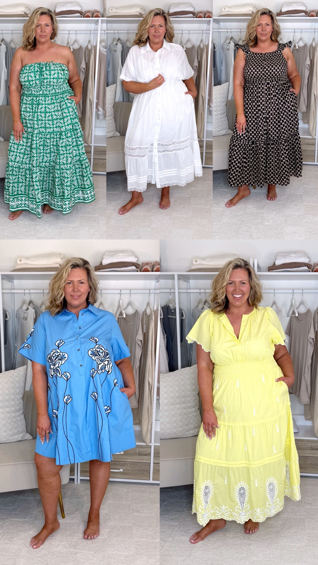 Use my code ASHLEYD20 for 20% off $100+ !! Im wearing a 2X in all of the dresses except the white one! I sized down to a 1X, but would definitely get your regular size in that one! 

Plus size fashion, everyday outfit ideas, spring fashion, spring outfits, anthro finds, ootd, spring dresses

#LTKPlusSize #LTKMidsize #LTKOver40