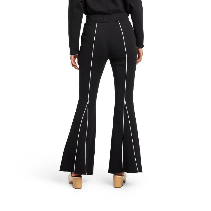 Women's High-Rise Flare Sweatpants - Victor Glemaud x Target Black | Target