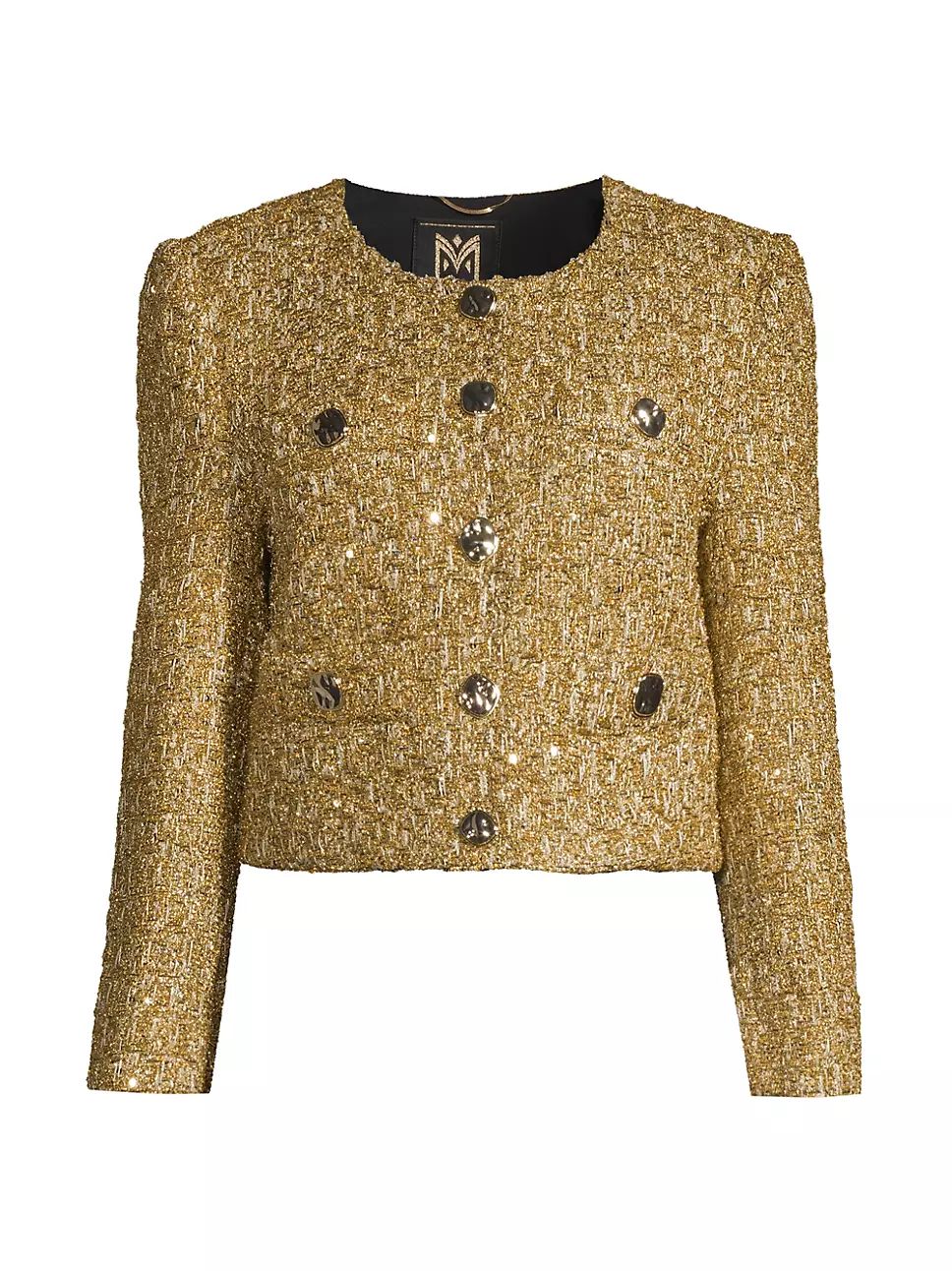 Pheobe Metallic Tweed Jacket | Saks Fifth Avenue