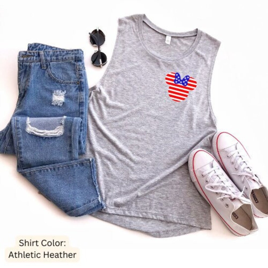 Disney American Flag Minnie Mouse Tank, Fourth of July Disney Tank - Etsy | Etsy (US)