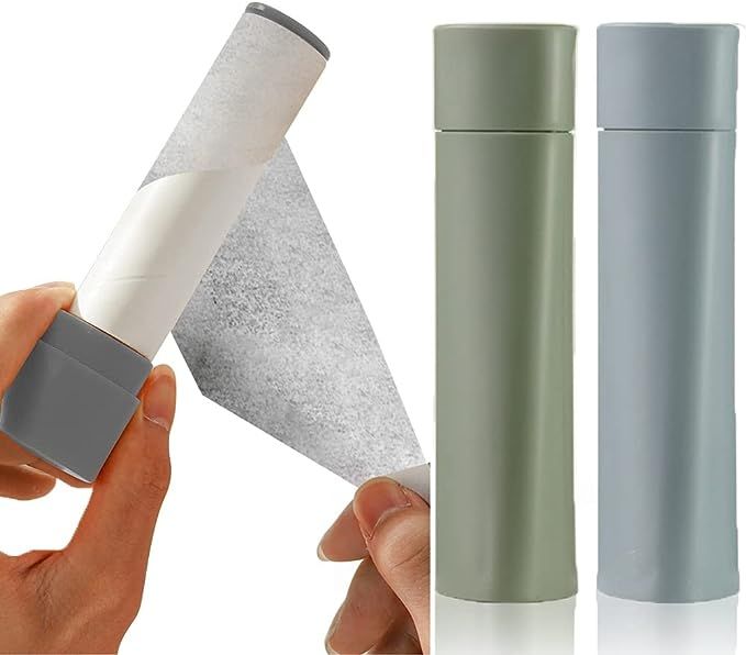 Lint Roller Travel Lint Roller for Clothes 2 Pcs 80 Sheets Portable Lint Roller for Pet Hair, Clo... | Amazon (US)