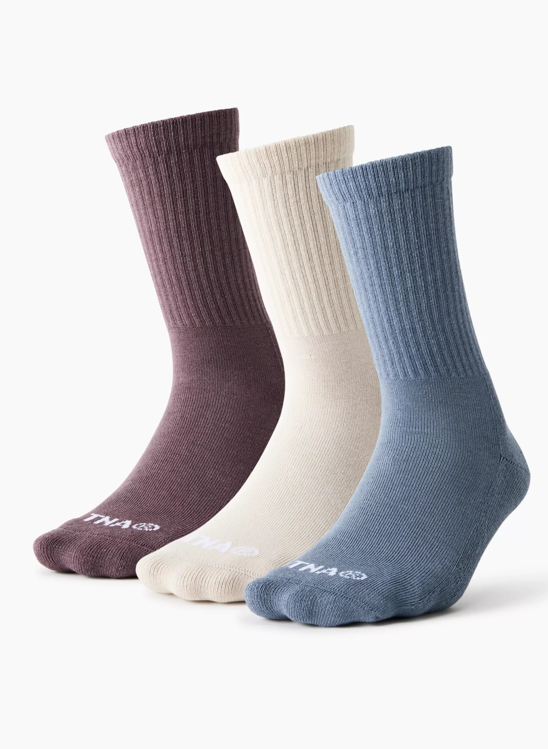 BASE CREW SOCK 3-PACK | Aritzia