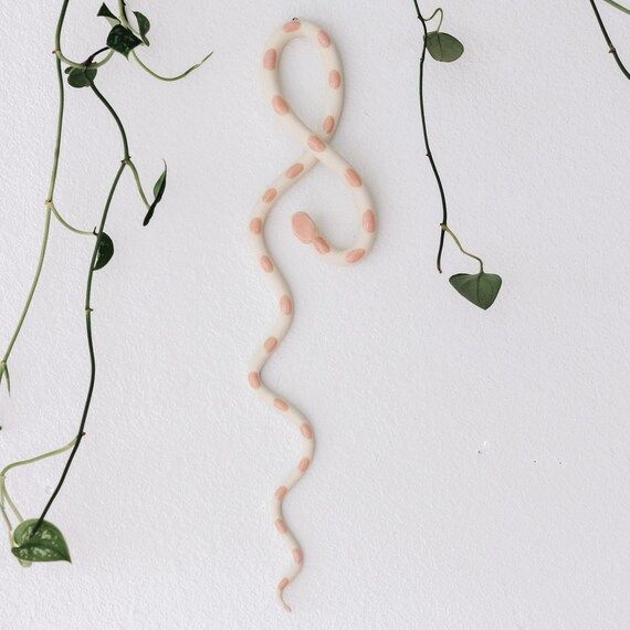 Carter and Rose Ceramic Wall Snake - Etsy | Etsy (US)