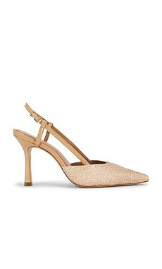 RAYE Selva Slingback Pump in Raffia from Revolve.com | Revolve Clothing (Global)