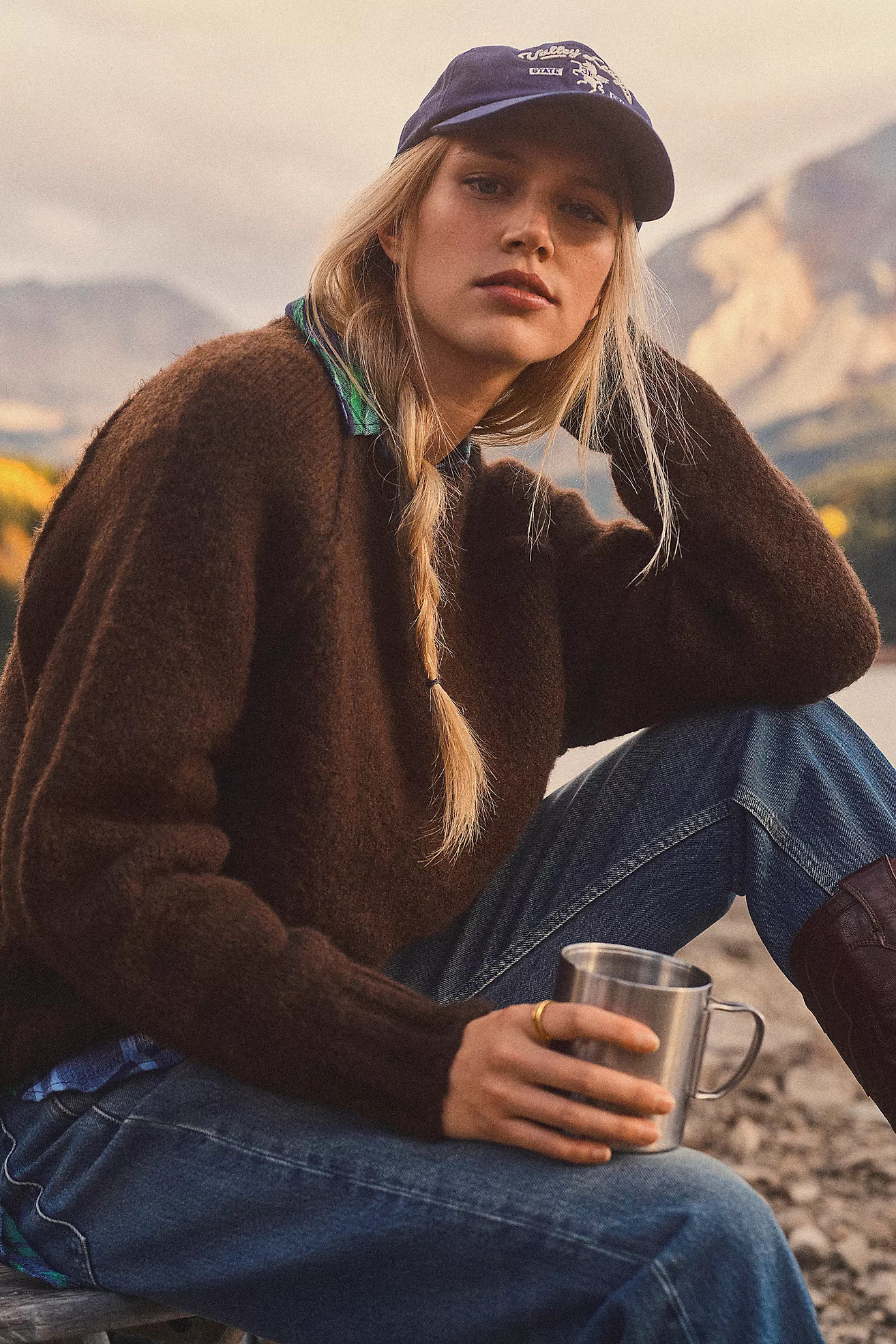 The Cline Chunky Crew-Neck Sweater | Anthropologie (US)