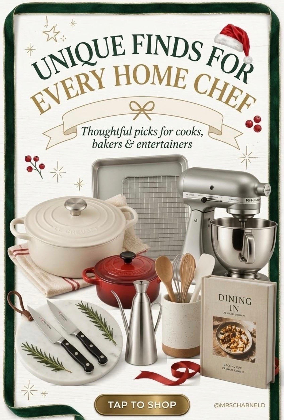 ✨ Holiday Gift Guide: Kitchen Edition ✨
Sharing my top kitchen must-haves that make the perfect gift for anyone who loves to cook, host, or just keep their home cute + functional. From luxe coffee makers to the prettiest cookware — these are items you’ll use all year long.

🎁 Tap to shop everything featured!
Follow me on LTK for more gift guides, home finds, and daily deals. 💕
#HolidayGiftGuide #KitchenGifts #LTKHoliday #LTKHome #HostessGifts #KitchenMustHaves #GiftIdeas2025

#LTKHoliday #LTKGiftGuide #LTKSeasonal

Comment SHOP below to receive a DM with the link to this post on my LTK ⬇ https://liketk.it/6k1Zj

https://liketk.it/6k1Zj