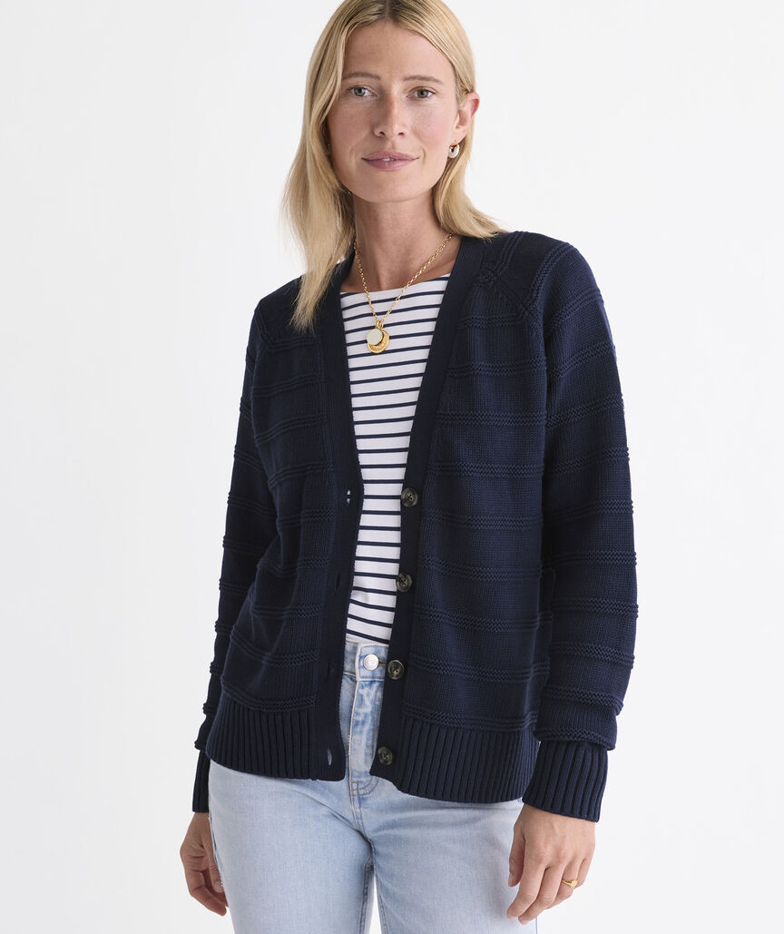 Katie Cotton Cardigan | vineyard vines