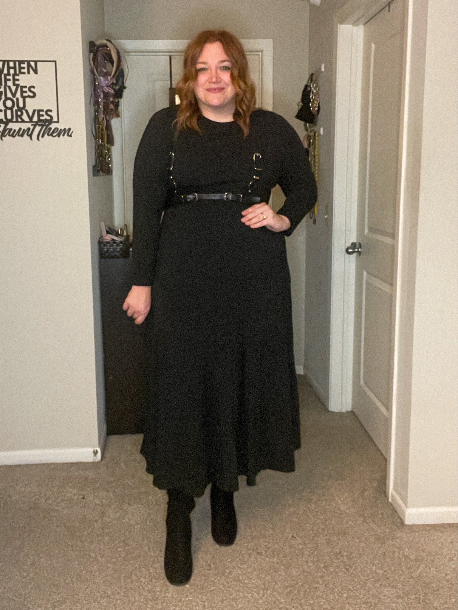 Cottage core dress for winter that’s super affordable 
Code tarajaneQ4 at SHEIN

#LTKMidsize #LTKFindsUnder50 #LTKPlusSize