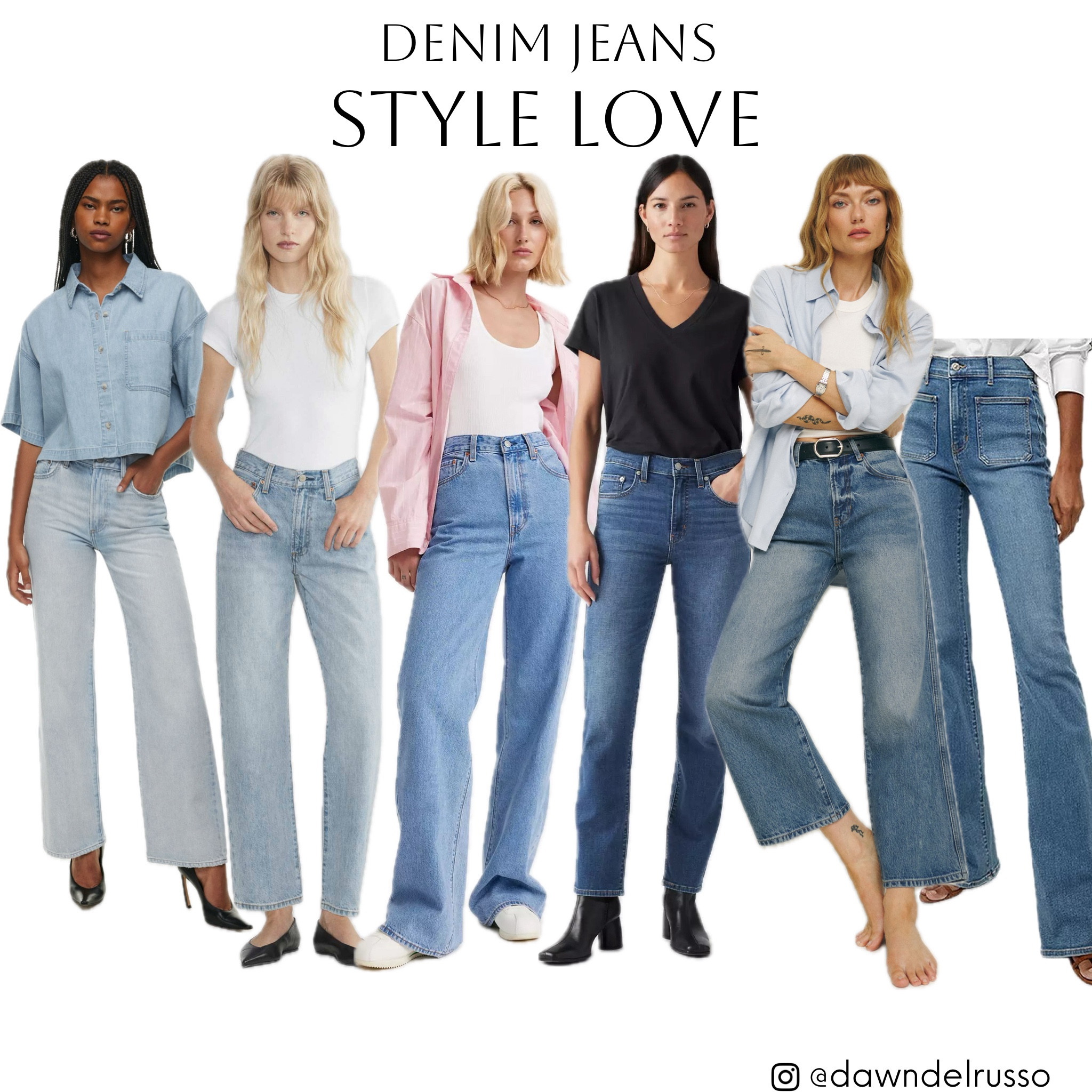 Latest denim style love 