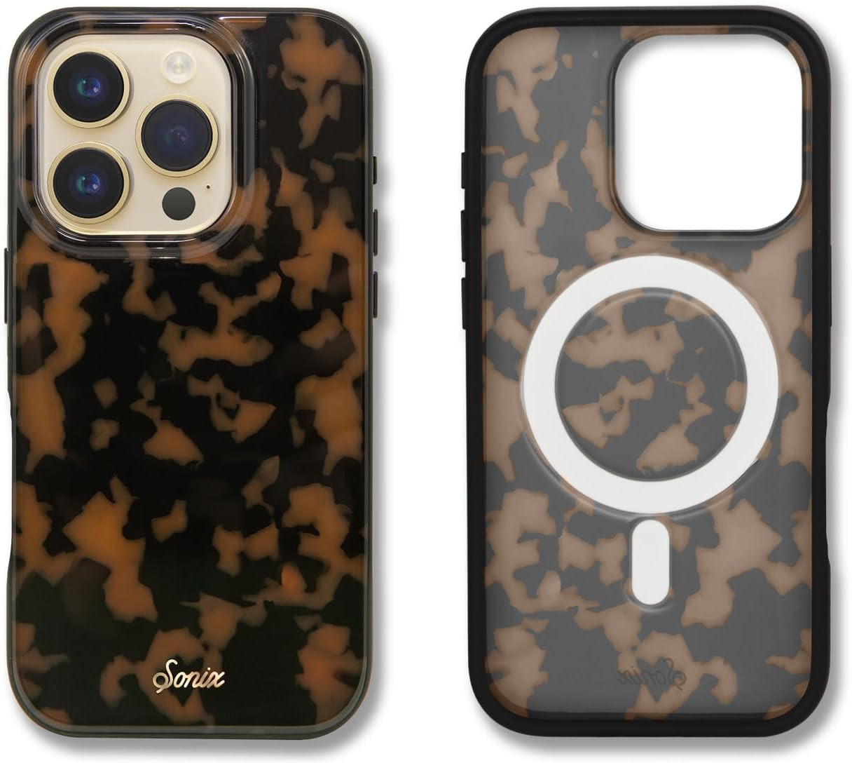 Sonix Case for iPhone 16 Pro Max | Compatible with MagSafe | 10ft Drop Tested | Tortoiseshell | Brown Tort | Amazon (US)