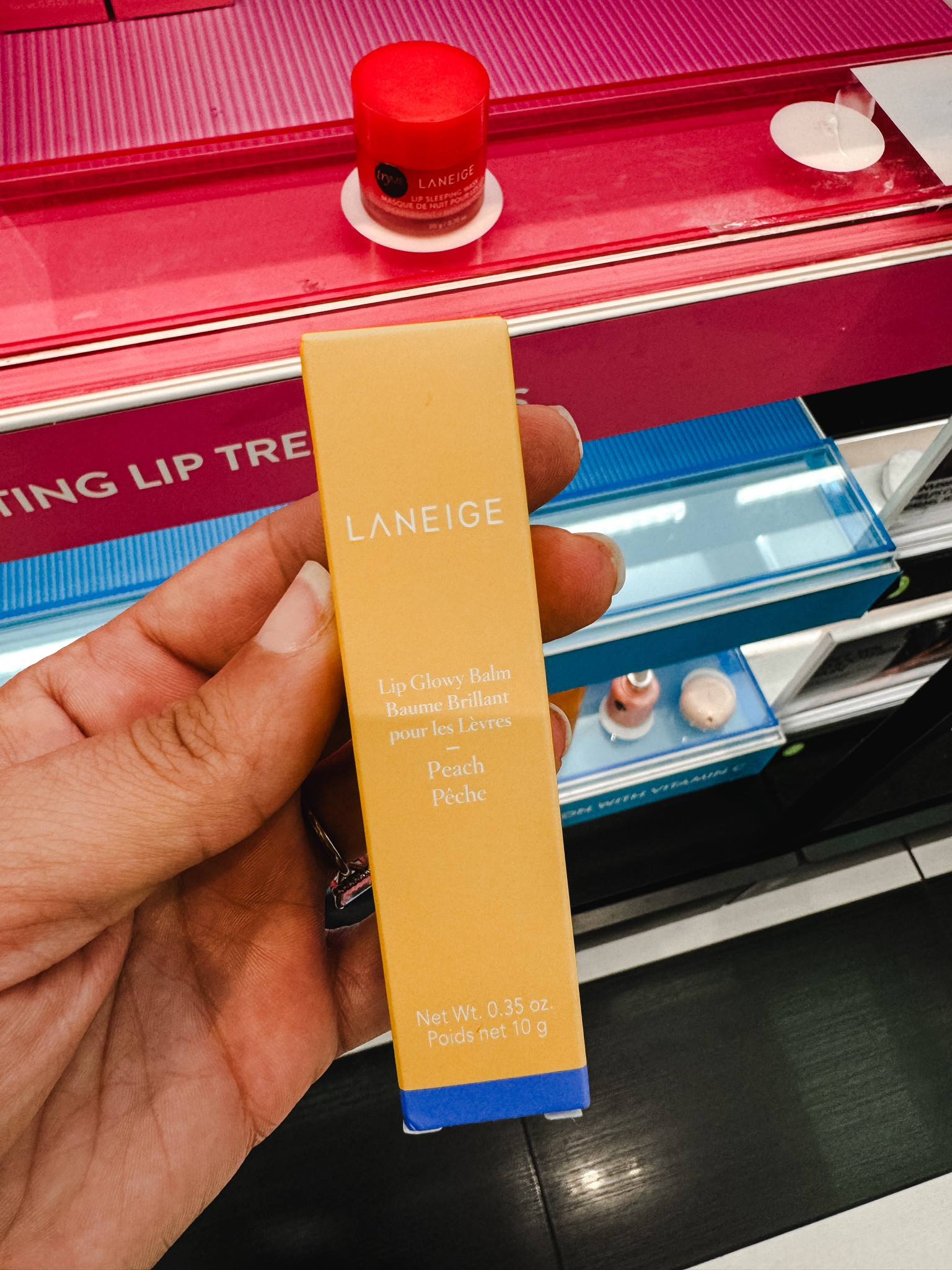 Laneige lip balm in the scent Peach. One thing about me is if it’s peach or coconut, I’m there! This lip balm is the perfect mix of hydrating and glossy so your lips stay fresh while getting their drink of water. Comes in so handy during the winter months! 

Beauty
Lip balm
Lip mask
Tween girls
Gifts for her
Gifts for women
Valentine’s Day gift ideaas

#LTKGiftGuide #LTKfindsunder50 #LTKbeauty